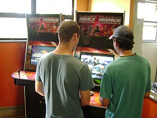 <span class="mw-page-title-main">Arcade cabinet</span> Housing within which an arcade games electronic hardware resides