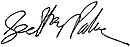 Firma di Geoffrey Palmer