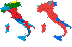 Elecciones generales de Italia de 1996