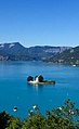 Lag ta' Serre-Ponçon (Lac de Serre-Ponçon), ġibjun fid-dipartiment ta' Alpes-de-Haute-Provence, fix-Xlokk ta' Franza