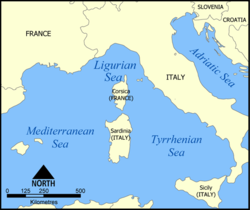 Liguarian Sea Ligurian Sea map.png