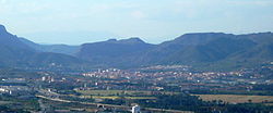 Olesa from the chapel of Sant Salvador de les Espases