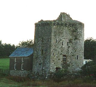 Pele Tower, Angle medieval tower in Angle, Pembrokeshire, Wales