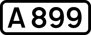 <span class="mw-page-title-main">A899 road</span> Road in Scotland