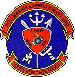 <span class="mw-page-title-main">24th Marine Expeditionary Unit</span> Military unit