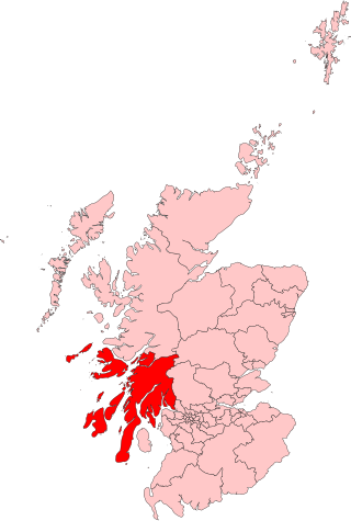 <span class="mw-page-title-main">Argyll and Bute (UK Parliament constituency)</span> Parliamentary constituency in the United Kingdom, 1983-2024