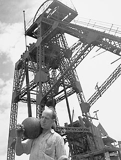 Balmain Colliery mine in Australia