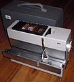 Model D 40 straight tray slide projector (1961)[d][nb 1]