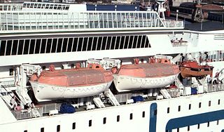 <span class="mw-page-title-main">Lifeboat (shipboard)</span> Small boat carried on a ship for emergency evacuation