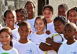 Children's tennis group, Anguilla (7457275146).jpg