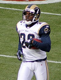 Stewart playing for the Rams in 2010. Darian Stewart.JPG