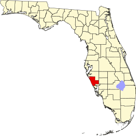 Localisation de Comté de Sarasota(Sarasota County)