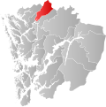 Kart over Modalen