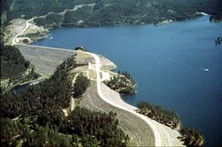 Pactola Dam Dam in Pennington County, South Dakota