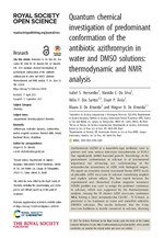 Thumbnail for File:Quantum chemical investigation of predominant conformation of the antibiotic azithromycin in water and DMSO solutions - thermodynamic and NMR analysis.pdf