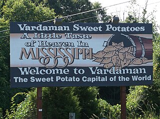 <span class="mw-page-title-main">Vardaman, Mississippi</span> Town in Mississippi, United States