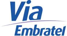 Logo when still Via Embratel (2008-2012) Via Embratel.svg