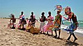 Image 64Graifuna traditional dance. (from Culture of Honduras)