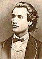 Image 92Mihai Eminescu, national poet of Romania and Moldova (from Culture of Romania)