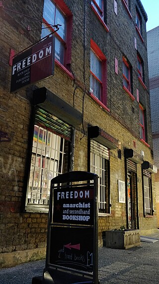 <span class="mw-page-title-main">Freedom Press</span> Anarchist publishing house in London, England