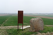 Gezicht op het slagveld vanaf de Sieberg in Herderen