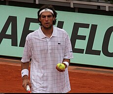 Jeremy Chardy na US Open 2008