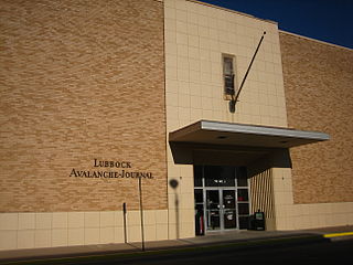 <i>Lubbock Avalanche-Journal</i> Newspaper in Lubbock, Texas