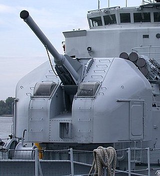 <span class="mw-page-title-main">Gun turret</span> Protected platform which can train and elevate projectile weapons