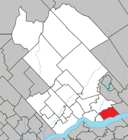 Location within Portneuf RCM