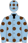 Light Blue, Brown spots