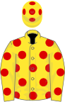 Yellow, red spots