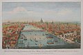 Image 2A view of London from the east in 1751 (from History of London)