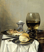 Pieter Claesz, "Vaikelu soolatoosiga" (u 1644)