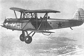 <span class="mw-page-title-main">Polikarpov R-5</span> Soviet recon bomber aircraft (1930–1944)