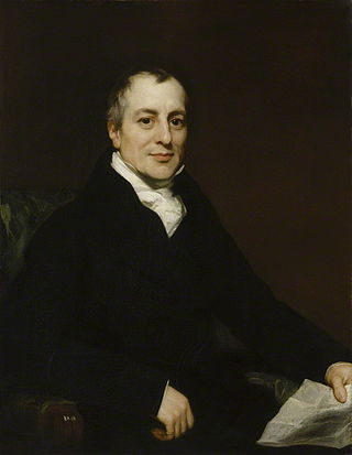 <span class="mw-page-title-main">David Ricardo</span> British economist and politician (1772–1823)