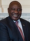 Prime Minister Sunak met with President Ramaphosa of South Africa in Number 10 - 2022 (cropped).jpg