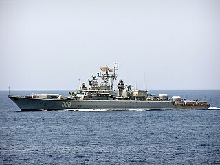 Soviet frigate <i>Revnostnyy</i> Krivak-class frigate