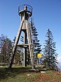 Beobachtungsturm auf dem Mont Raimeux