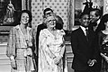 Image 41President Ziaur Rahman with Queen Juliana and Princess Beatrix of the Netherlands in 1979 (from History of Bangladesh)