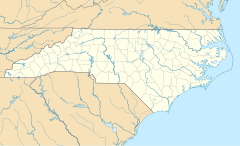 Бер Грас на карти North Carolina