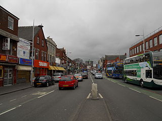 <span class="mw-page-title-main">Rusholme</span> Area of Manchester, England