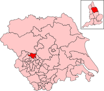 Map of constituency