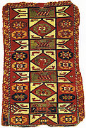 Anatolian Animal carpet, 1500 or earlier, wool, symmetric knots. Museum of Islamic Art, Berlin, Inv. No. KGM 1885, 984