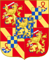 Arms of William VI as sovereign prince of the Netherlands.[39]