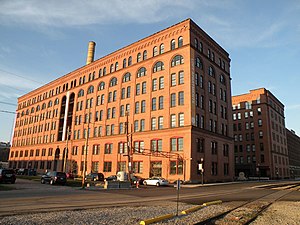 Armstrong Cork Company, built in 1901, now The Cork Factory Lofts.