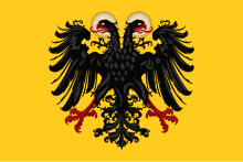 Banner of the Holy Roman Emperor with haloes (1430-1806).svg