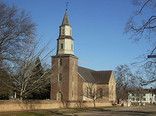 <span class="mw-page-title-main">Bruton Parish Church</span> Historic church in Virginia, United States