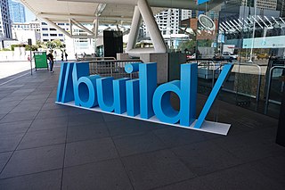 <span class="mw-page-title-main">Microsoft Build</span> Annual conference event held by Microsoft