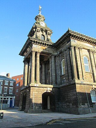 <span class="mw-page-title-main">Old Town Hall, Burslem</span> Municipal building in Burslem, Staffordshire, England