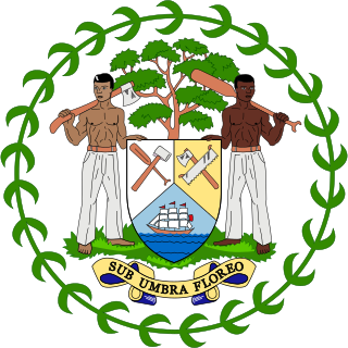 <span class="mw-page-title-main">Coat of arms of Belize</span> Coat of arms